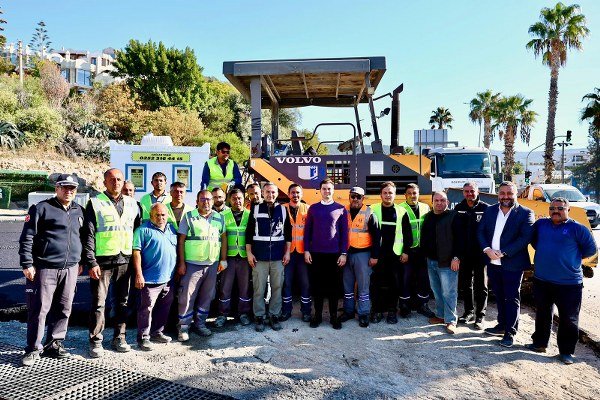 BODRUM BELEDİYESİNDEN ÜSTYAPI ÇALIŞMALARI