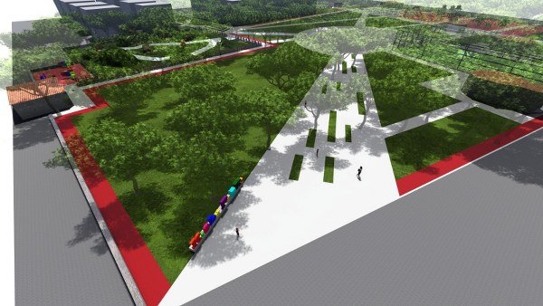 KIŞLA PARKI YENİLENİYOR