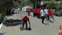 İTFAİYECİLERE KONDİSYON İÇİN SPOR PARKURU TESTİ