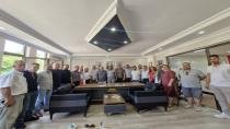 İLÇE BAŞKANI TOMBAK’A HAYIRLI OLSUN ZİYARETİ