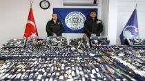 2 BİN 520 KESİCİ ALET ELE GEÇİRİLDİ
